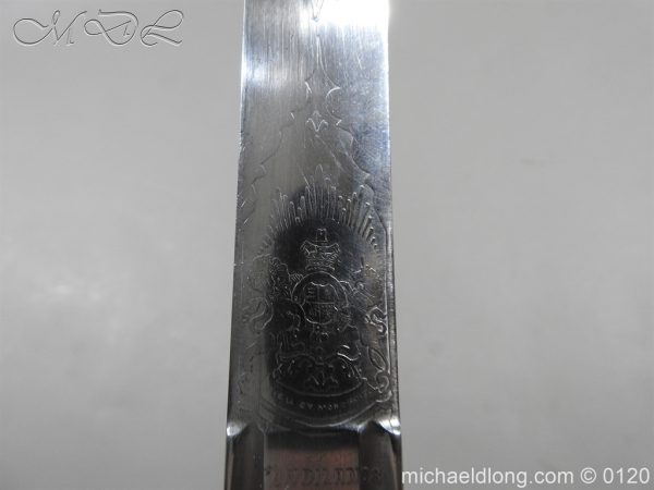 Scottish Highland Light Infantry Officer's Sword - Image 13
