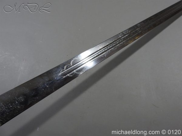 Scottish Highland Light Infantry Officer's Sword - Image 17