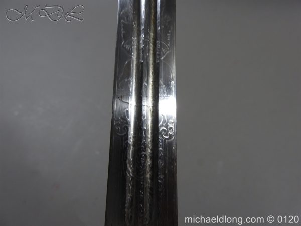 Scottish Highland Light Infantry Officer's Sword - Image 19