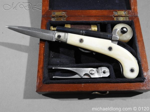 Minature Knife Pistol Cased with Accessories - Image 2