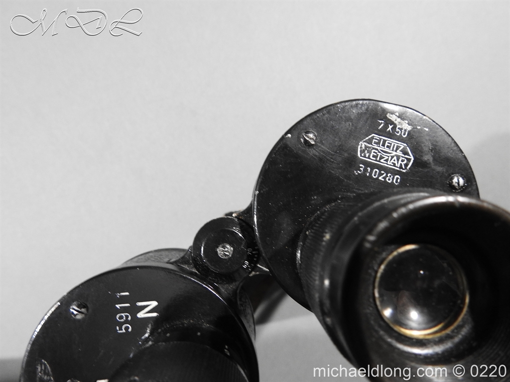 Kriegsmarine Binoculars E. Leitz Wetzlar WW2 - Image 6