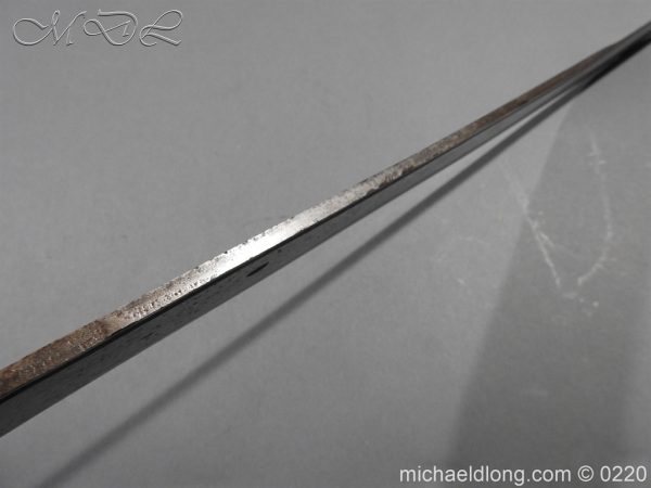 English Military Hanger - Horn Clemens Solingen 1586 - 1617 - Image 13