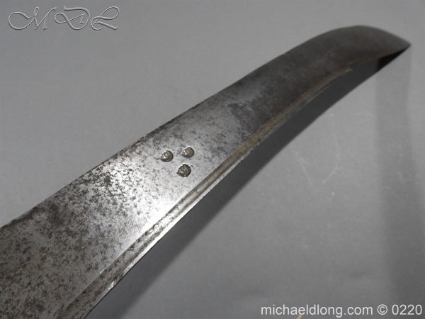 English Military Hanger - Horn Clemens Solingen 1586 - 1617 - Image 14