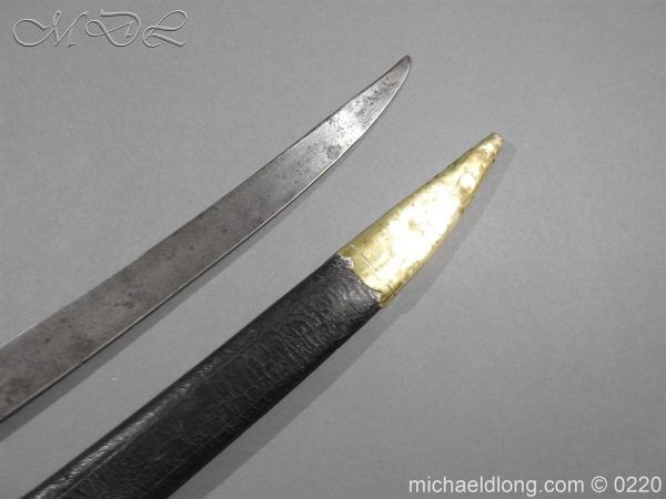 French Naval Cutlass Dated 1797 - Image 4