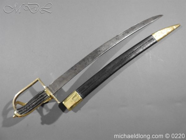 French Naval Cutlass Dated 1797 - Image 5