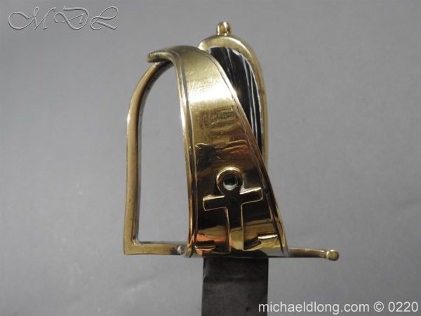 French Naval Cutlass Dated 1797 - Image 15