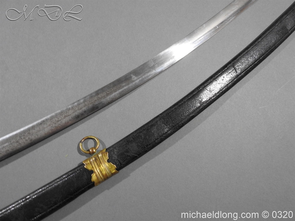 Eagle Headed Five Ball Officer's Sword - Image 21