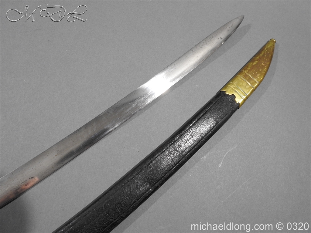 Eagle Headed Five Ball Officer's Sword - Image 20