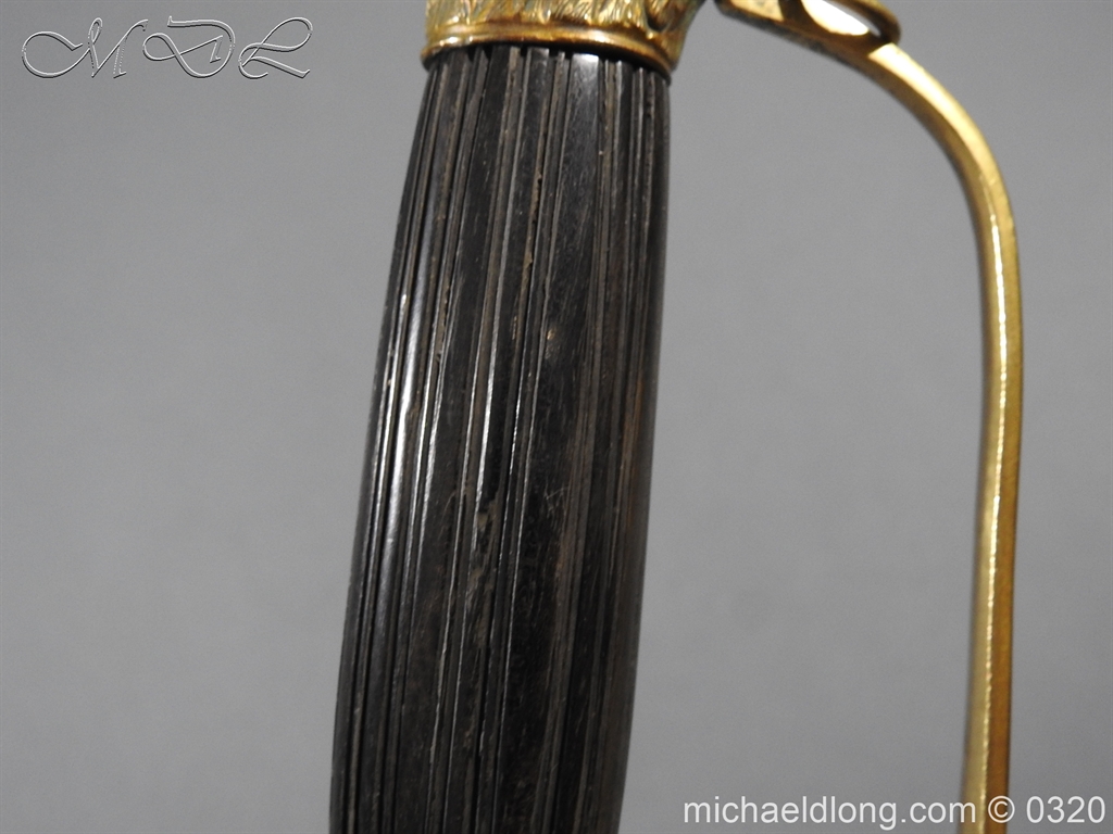 Eagle Headed Five Ball Officer's Sword - Image 6
