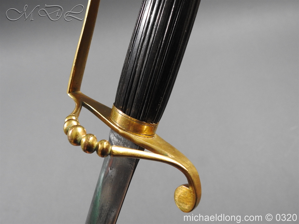 Eagle Headed Five Ball Officer's Sword - Image 5