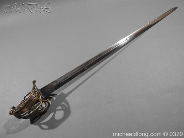Scottish Officer’s 1798 Broad Sword