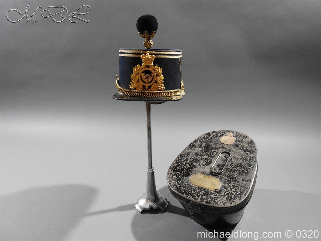 90th Light Infantry Officer's Shako