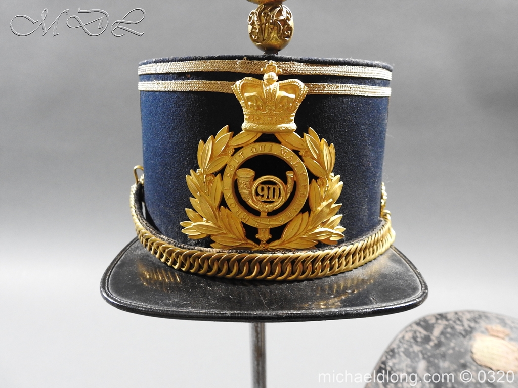 90th Light Infantry Officer's Shako - Image 3