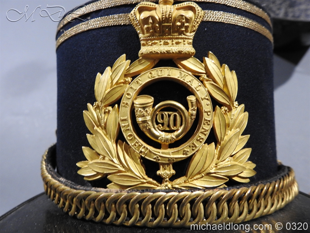 90th Light Infantry Officer's Shako - Image 11