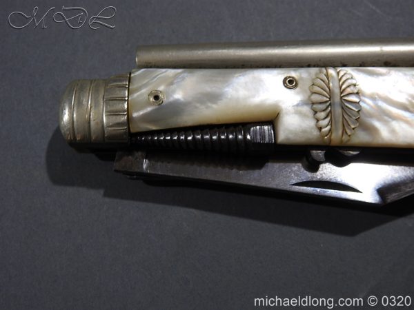 English Victorian Percussion Combination Pistol - Image 3