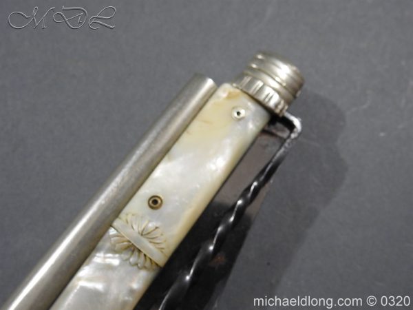 English Victorian Percussion Combination Pistol - Image 6