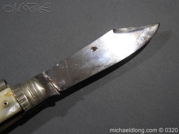 English Victorian Percussion Combination Pistol - Image 10