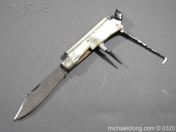 English Victorian Percussion Combination Pistol - Image 15