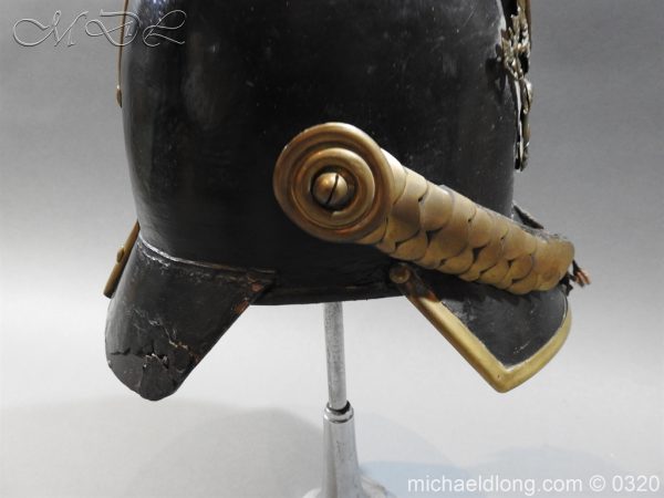 michaeldlong.com 7177 600x450 Prussian 1856 Model Enlisted Infantry Spiked Helmet
