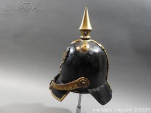 michaeldlong.com 7181 300x225 Prussian 1856 Model Enlisted Infantry Spiked Helmet