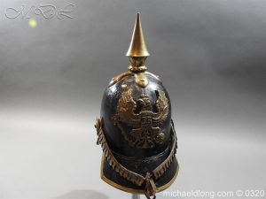 michaeldlong.com 7188 300x225 Prussian 1856 Model Enlisted Infantry Spiked Helmet