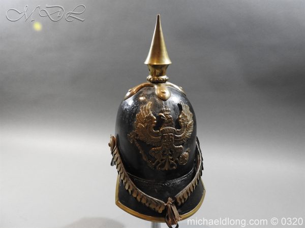 michaeldlong.com 7188 600x450 Prussian 1856 Model Enlisted Infantry Spiked Helmet