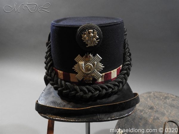 Scottish Highland Light Infantry Victorian Shako - Image 2