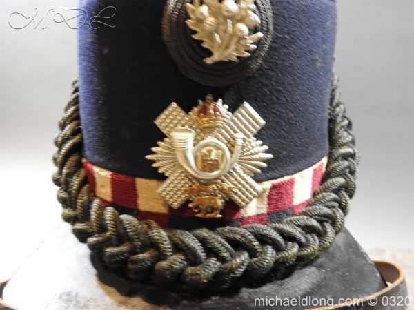 Scottish Highland Light Infantry Victorian Shako - Image 4
