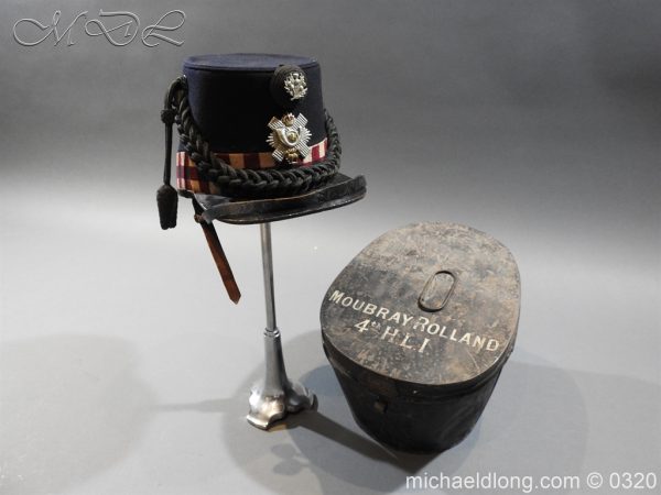 Scottish Highland Light Infantry Victorian Shako - Image 13