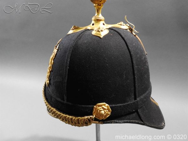 Royal Army Medical Corps Officer's Home Service Helmet - Image 13