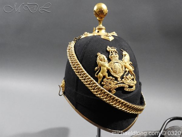 Royal Army Medical Corps Officer's Home Service Helmet - Image 17