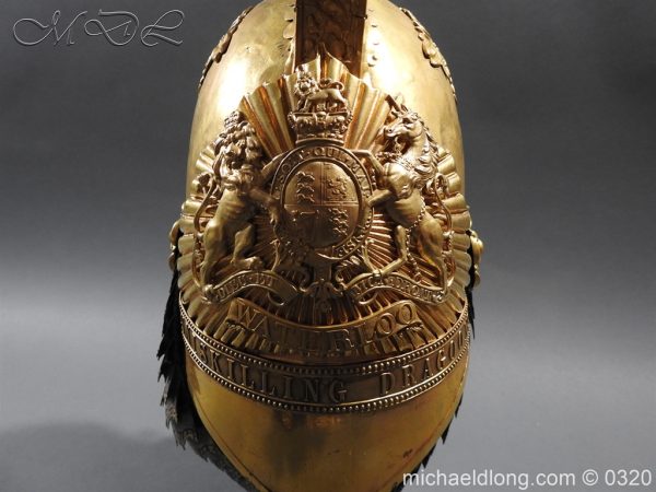 Inniskilling Dragoons Officer's 1834 Pattern Helmet - Image 4