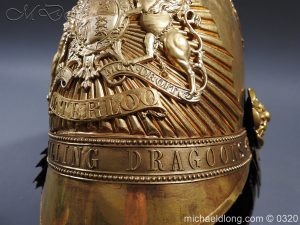 michaeldlong.com 7262 300x225 Inniskilling Dragoons Officer's 1834 Pattern Helmet