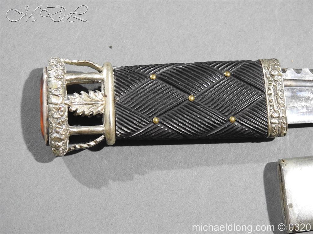 Gordon Highlanders Officer's Cased Dirk Set - Image 3