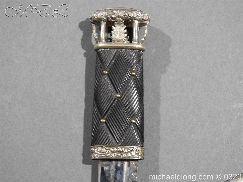 Gordon Highlanders Officer's Cased Dirk Set - Image 6