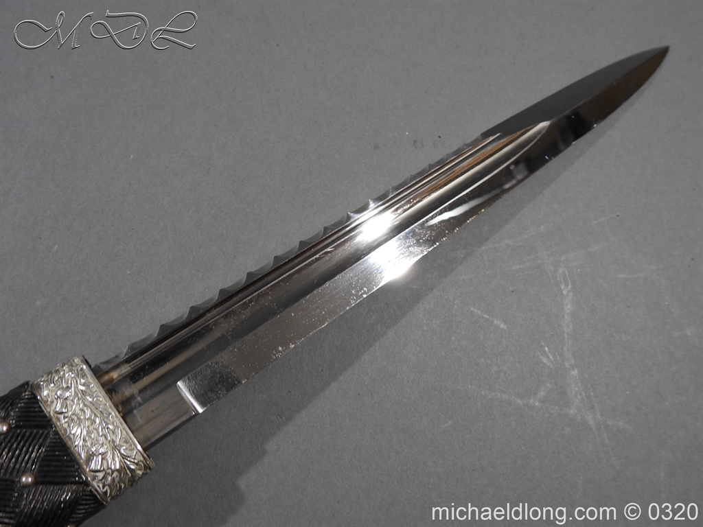 Gordon Highlanders Officer's Cased Dirk Set - Image 12