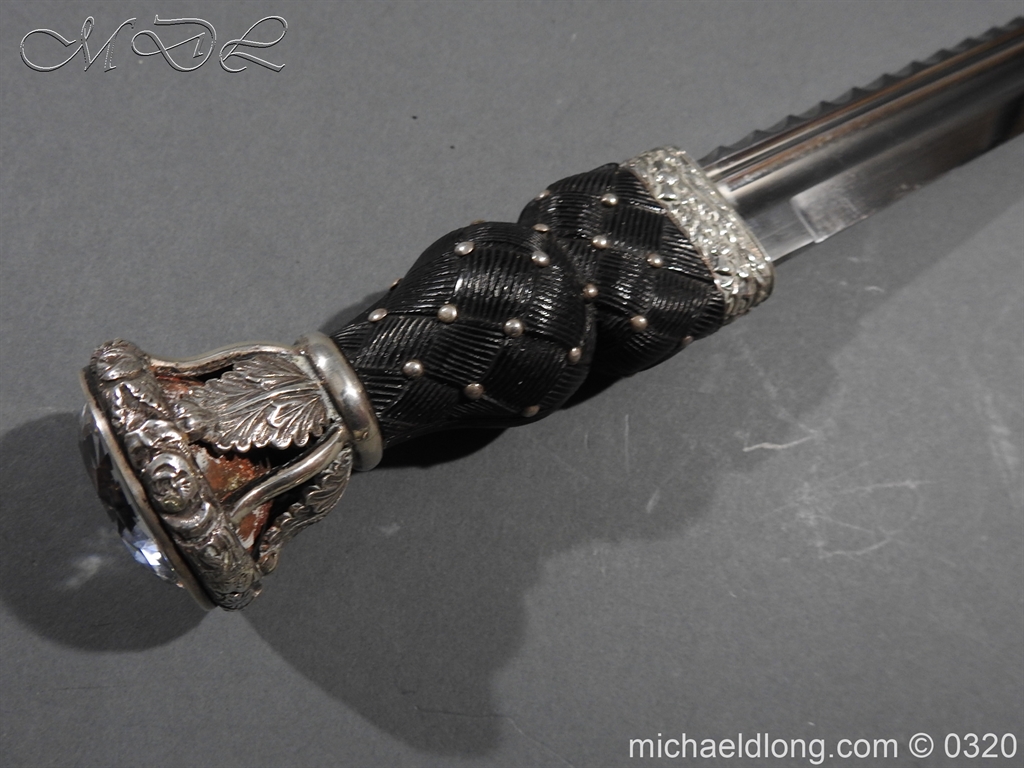 Gordon Highlanders Officer's Cased Dirk Set - Image 13