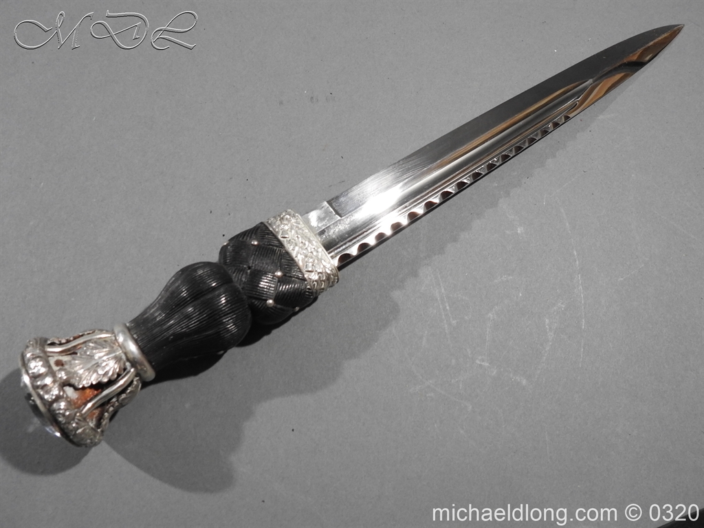 Gordon Highlanders Officer's Cased Dirk Set - Image 15