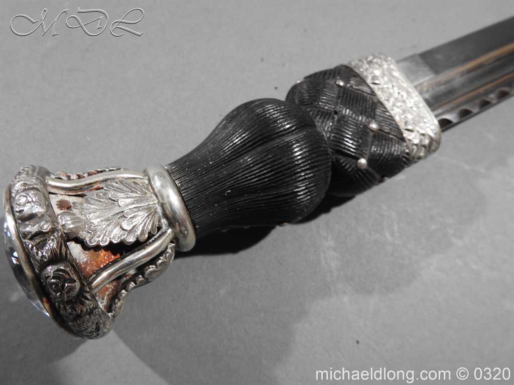 Gordon Highlanders Officer's Cased Dirk Set - Image 17