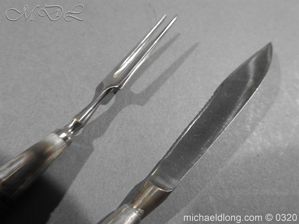 Scottish Silver Cased Dress Dirk - Clan Cockburn - Image 18