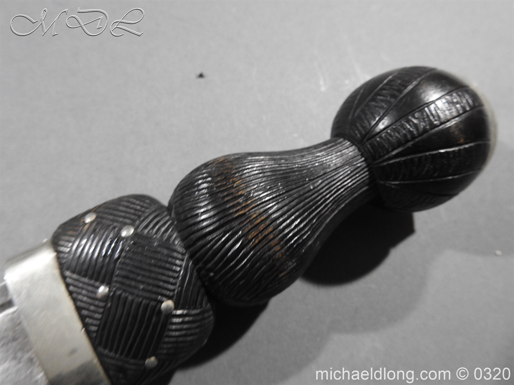 Scottish Silver Mounted Cased Dress Dirk - Image 15