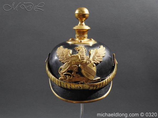 Imperial German Baden Artillery Officers Pickelhaube