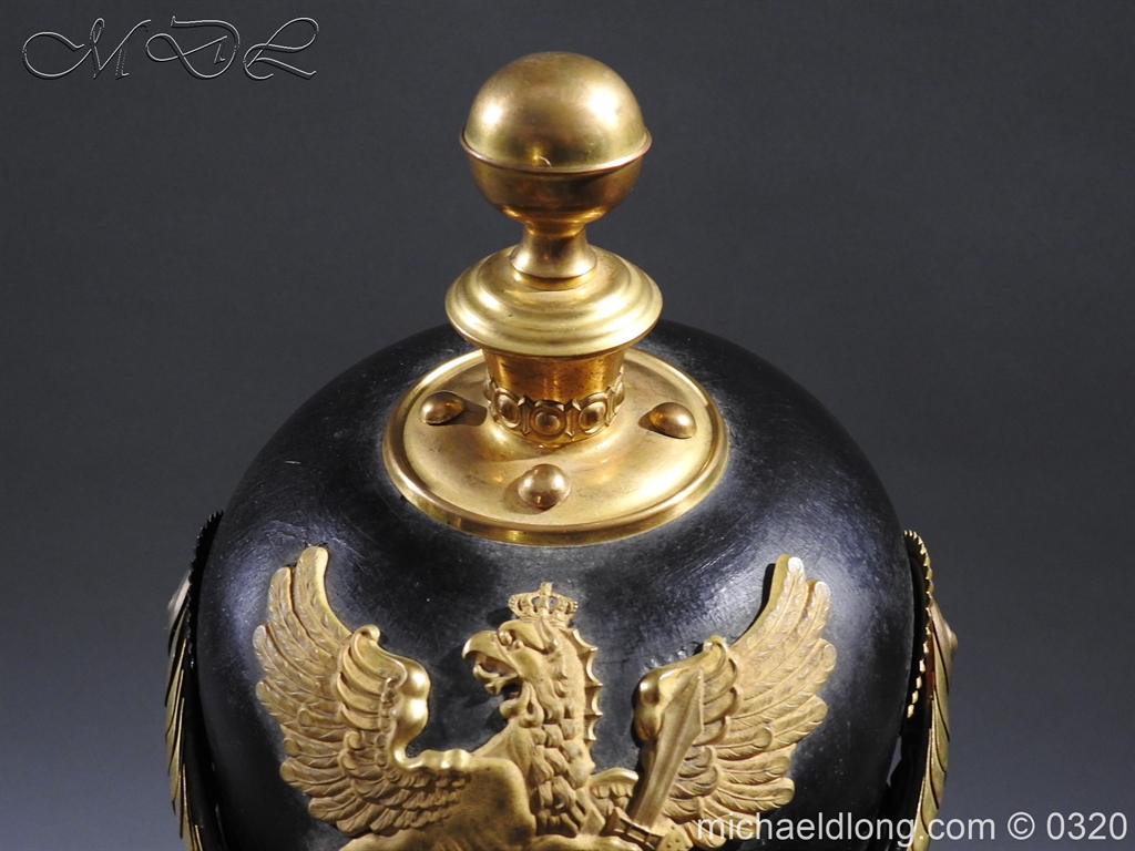 Imperial German Baden Artillery Officers Pickelhaube - Image 2
