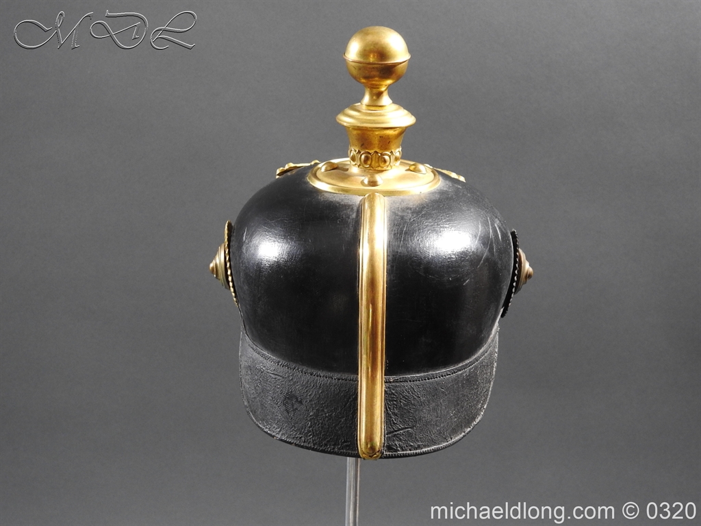 Imperial German Baden Artillery Officers Pickelhaube - Image 7
