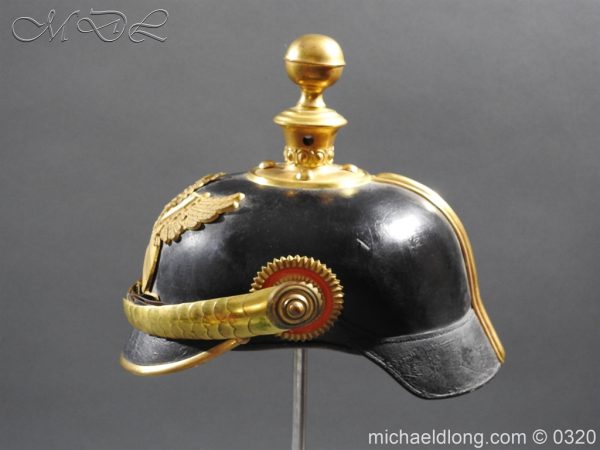 Imperial German Baden Artillery Officers Pickelhaube - Image 8