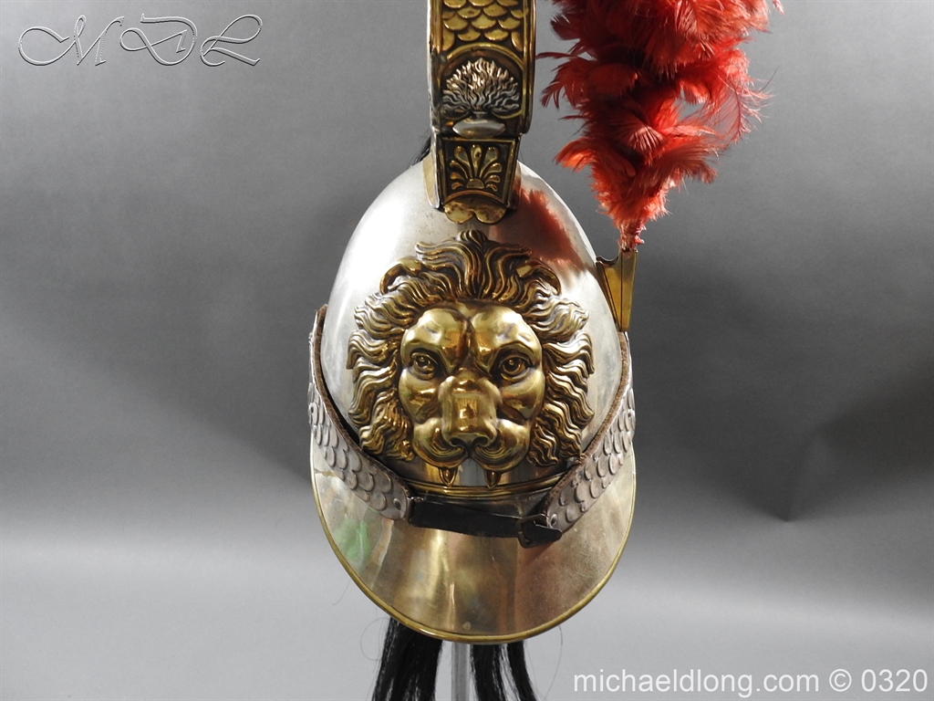 Belgium Cuirassiers 1845 Helmet - Image 2