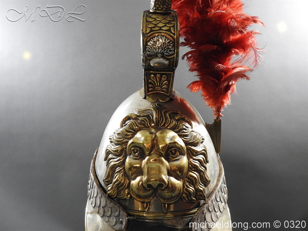 Belgium Cuirassiers 1845 Helmet - Image 3