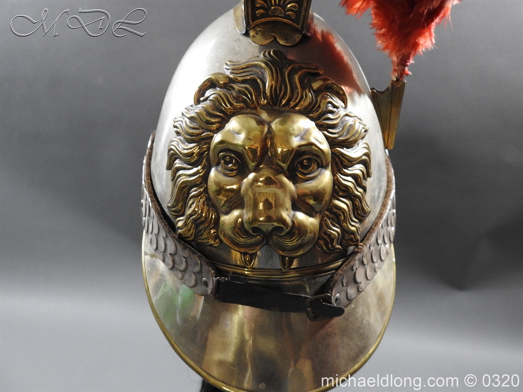 Belgium Cuirassiers 1845 Helmet - Image 4