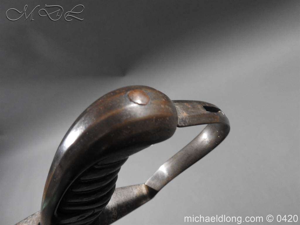 British 1796 Blue and Gilt Officer's Sword - Image 28