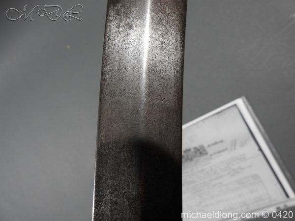 Royal Horse Artillery Presentation Sword 1805 - Image 4